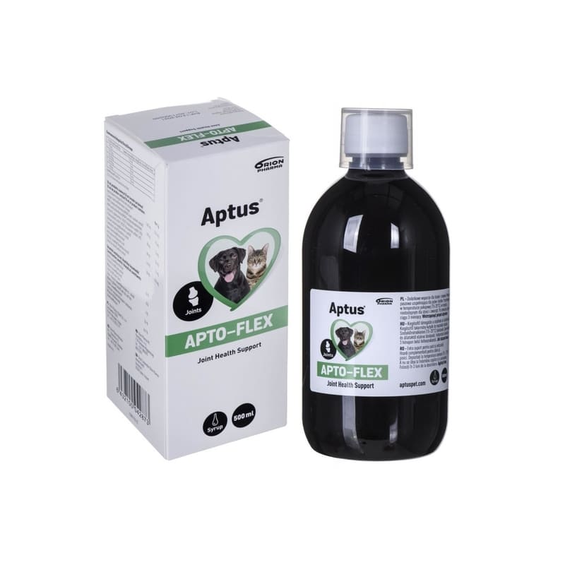 Aptus Apto-Flex sīrups locītavām suņiem un kaķiem 500 ml